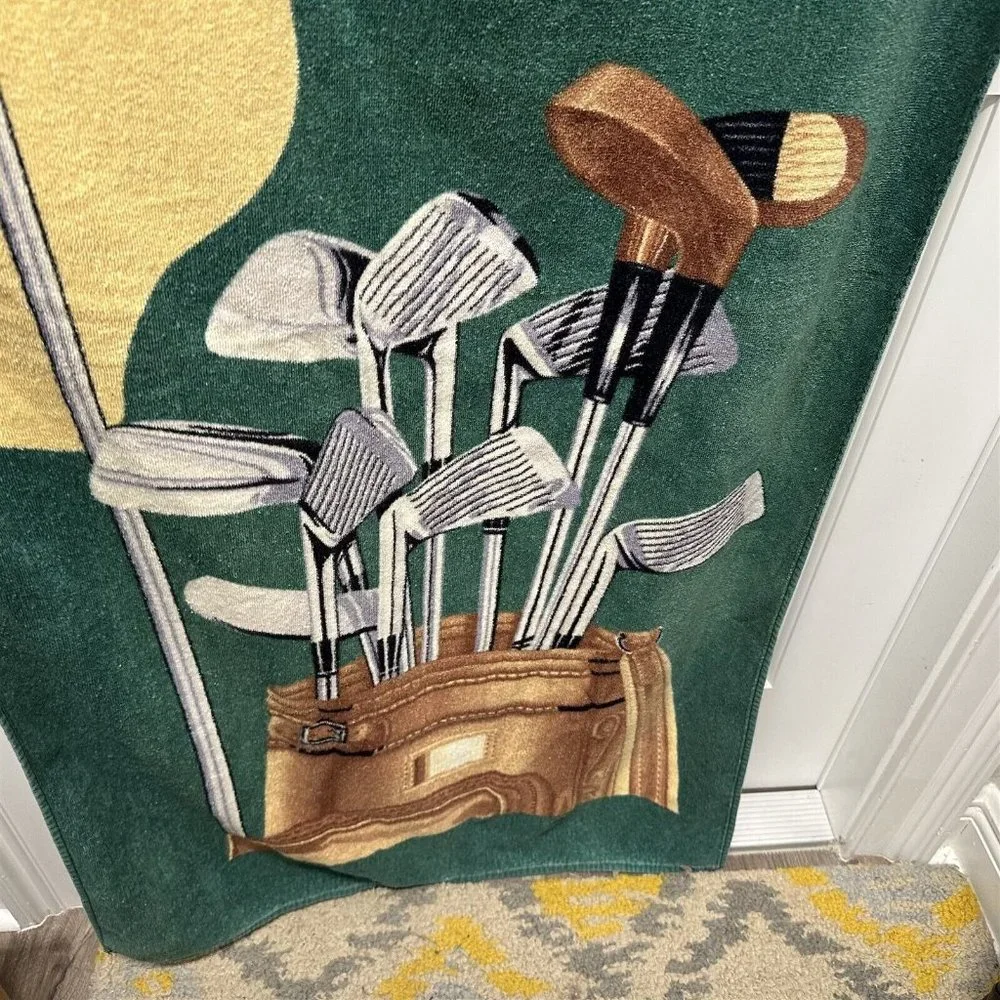 Hilasal 19th Hole Large Golf Beach Towel The Crosby Bermuda Run 27